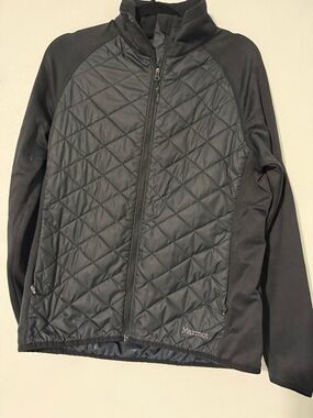Marmot Women's Black Quilted Hybrid Jacket